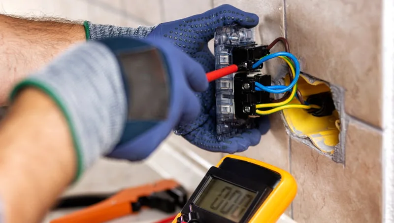 Reparación de una instalación eléctrica